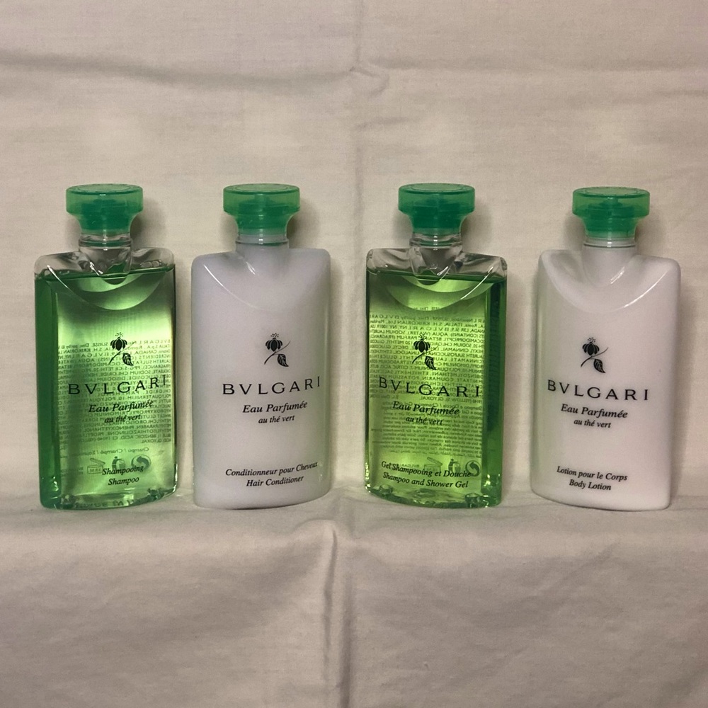 BVLGARI Eau Parfumee au the vert 4 Piece Bundle